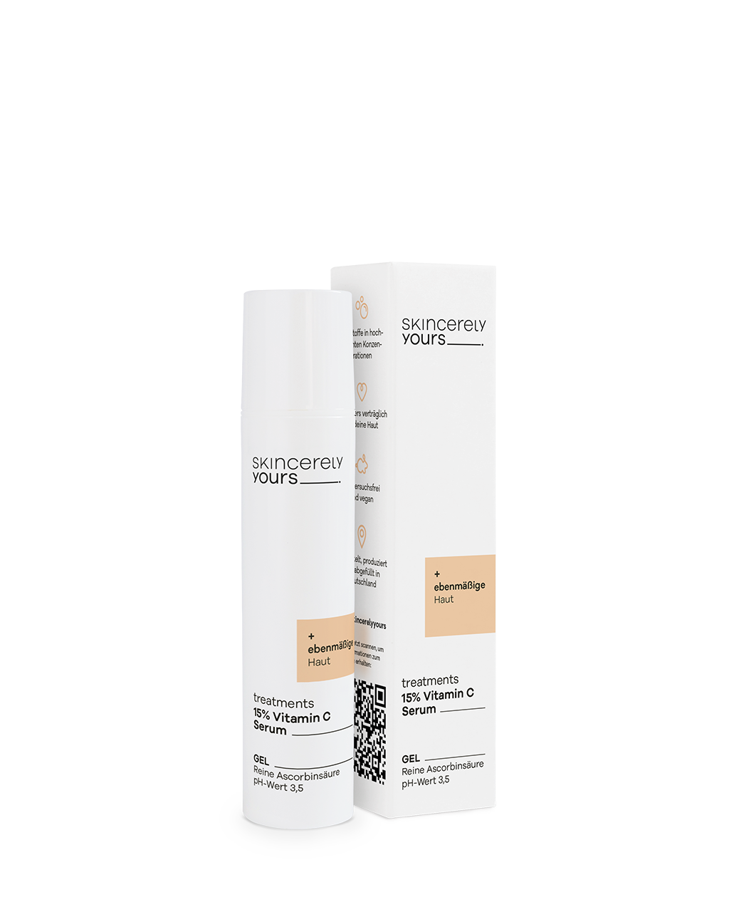 vitamin c serum im kühlschrank aufbewahren 15% Vitamin C Serum – Minigröße – Skincerely Yours